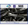 Zinc / HDG Diamond Neck Railway Bolt Rail Track Fish Bolt ASTMA / ASCE