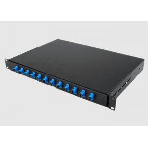 Rack Mounted 24 Core FC ODF 3U Fiber Optic Patch Panel