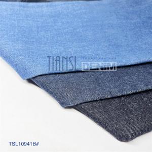 Slub Twill Stretch Denim Jeans Fabric Material 7.9 Oz Light Weight