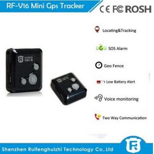 China Individual gps tracking devices for child tracking RF-V16 best personal gps tracker supplier