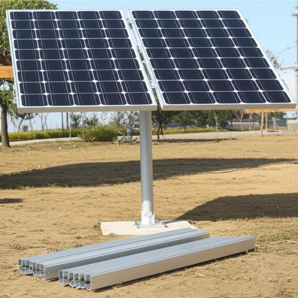 Customized Solar Panel Ground Mounting Systems Easy Installation for Residential and Customization