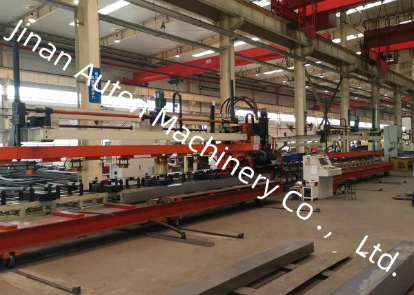 X-Axis 50m/Min Speed Automobile Longitudinal Beam Flat Plate CNC Punching Line Y-Axis 30m/Min Speed