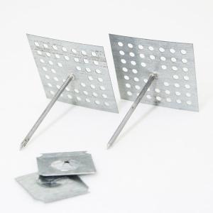2x1.5 inch 51*38mm Single-Pin Impaling Clips with Hot Dipped Galvanized Z275 Coating