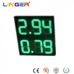 China 10 Inch Digits 8.88 Format Led Gas Price Sign , Led Price Sign For Gas Station supplier