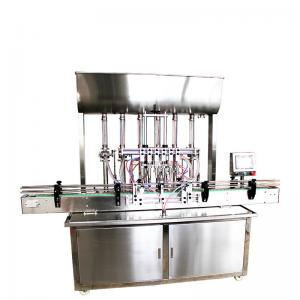 6 Head Automatic Filling And Capping Machine Cosmetic Cream Body Lotion Paste Filling Capping And Labeling Machine