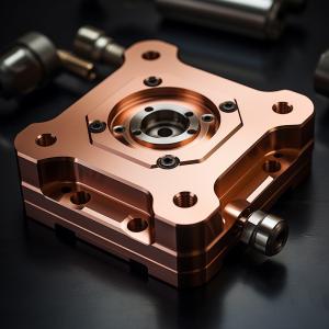 China Customized High Demand CNC Machining Parts Copper Processing Parts Metal Fabrication supplier