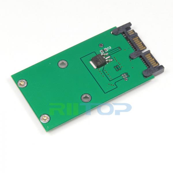 Mini disque transistorisé du mSATA 3x5cm de PCI-e de PCIe à 1,8" adaptateur