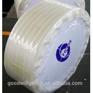 China 640*12000 55GSM Paper Thermal Jumbo Roll Black Image BPA Free ATM supplier