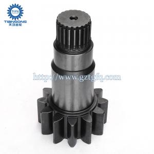 China E330GC Excavator Spare Parts Swing Drive Shaft For Swing Gearbox supplier