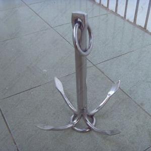China Ship and Yacht Stainless Steel Small Boat Anchor supplier