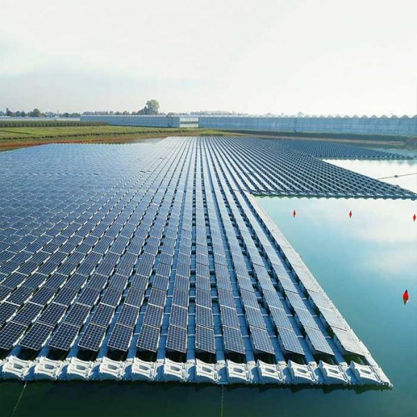 Tidal Flat Type Complementary Ground Solar Mounting System For Fishing Light