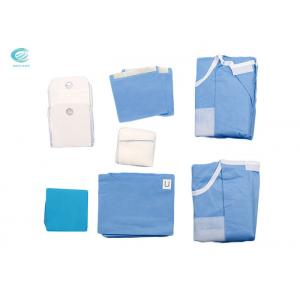 Disposable Sterilized Dental Kit Pack For Surgery SMS Anti Blood Spatter
