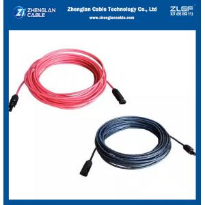 4mm 6mm Photovoltaic Solar Cable Wire Tinned Copper Conductor TUV Approval PV-1 Solar Cable Red