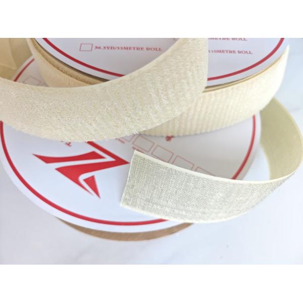 China High temperature resistant300 degrees Celsius fireproof flame retardant  metal stainless steel hook aramid loop fastener tapes for the nuclear electricity generating stations wholesale