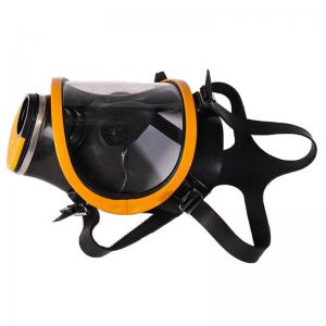 Adjustable Strap Full Face Chemical Mask Puda Self Priming Filter Gas Mask