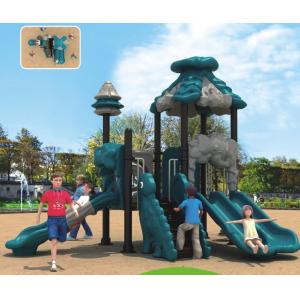 small size outdoor plastic slide professional playground equipment for kids