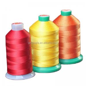 China POLYESTER / NYLON Bonded Thread Tex 70 210d/3 for Beading and Leather Shoe Production supplier