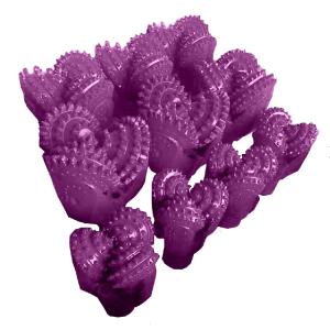 Factory TCI Tricone Bit High Manganese Steel Three Cone Bit Mining Rock Drill Bit