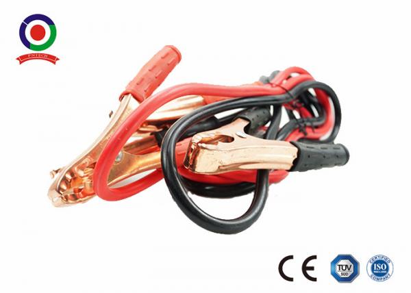 Red / Black Jump Leads Booster Cables PVC Insulation With Voltage Overload