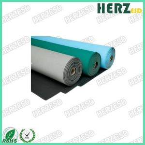 China Heat Resistant Anti Static Workbench Mat , ESD Safe Mat Nitrile Rubber Material supplier