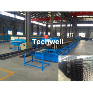 China CT100-600 Electric Cable Ladder Roll Forming Machine for Making Steel Cable Tray Ladder Profile Sheets supplier