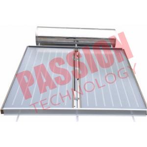 China Pressurized Flat Plate Solar Water Heater Rooftop Intelligent Controller supplier