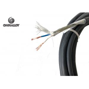 China RTD PT100 Thermocouple Cable With Fluorosilicone Rubber Insulation / Jacket SS304 Sheath supplier