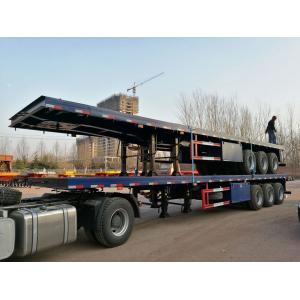 13m 60T container flatbed trailer  | TITAN VEHICLE