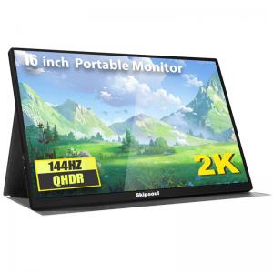 2K 16 Inch Portable Monitor 130Hz Computer Display Thin Gaming Screen