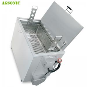 China Double Walled Insulated Stainless Steel Kitchen Soak Tank 168L For Oven Pan Cleaning Small / Medium Tank supplier