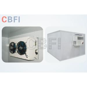 Walk In Cold Storage Blast Chiller Freezer With Color Steel , Stainless Steel Panels