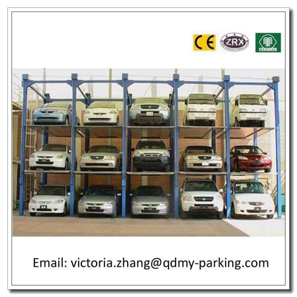 PJS Cuatro niveles Mecánico Sistema hidráulico Car Stack Muti Niveles Sistema de apilamiento de automóviles