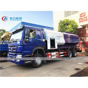 China Right Hand Drive Sinotruk Howo 16000L Vacuum Septic Truck supplier