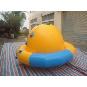 China CE Inflatable Water Games , 0.9mm PVC Sealed Inflatable Saturn Water Park supplier