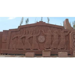 Red sandstone sculpture project for Inner Mongolia