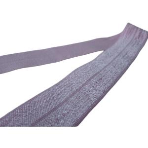 China Shiny Bias Elastic Webbing 20mm Width Spandex Material with Oeko-Tex Certificate Stretch Feature wholesale