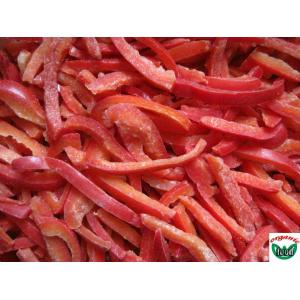 China sell new frozen red pepper strips, frozen red pepper slice supplier