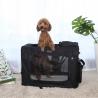 China Expandable Pet Carrier Bag , Soft Sided Dog Carrier Rucksack PDC50H Model Number wholesale