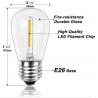 E26 E27 Vintage Light Bulbs 1W 2W S14 Edison Bulb String Lights 2200K