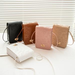 Women Phone Crossbody Bag Pu Leather Mini Shoulder Messenger Bag Travel Portable Coin Purse Card Pouch Bags for Girls Wallets
