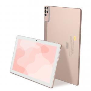 China Gold 10 Inch WiFi Tablet With 6GB RAM+256GB ROM 800 X 1280 HD IPS Supported Dual SIM Card Slot supplier
