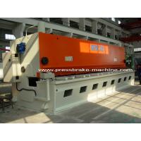 China Hand Hydraulic Guillotine Shear , Guillotine Metal Cutting Machine on sale