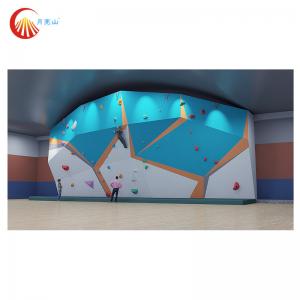 Commercial Artificial Rock Climbing Wall High Performance CE ROHS Certified