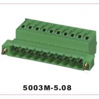 China Stranded Wire Type Terminal Block Connector with Contact Resistance 20mΩ PCB Mounting on sale