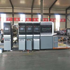 China Fully Automatic Corrugated Carton Printing Slotting Die-Cutting Machine supplier