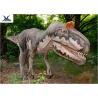 China Attractive Animatronic Jurassic Dinosaur Garden Ornaments Mouth Movement With Sounds wholesale