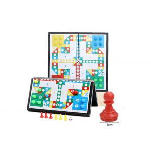China Portable Folding Magnetic Activity Set Travel Magnetic Chess Board Game For Kids supplier