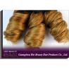 Grade 7A Colored Human Hair Extensions , Spring Curl Virgin Brazilian Hair OEM