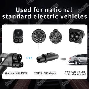 Olink Ev Charger Adaptor 240V 32A AC Type2 to GBT Socket 3 Phase Adapter