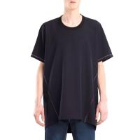 China Eco - Friendly Mens Loose Fit T Shirts , Black T Shirt Mens OEM / ODM Available on sale